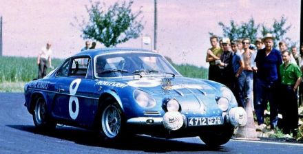 Jean Vinatier i Marcel Callewaert – Alpine Renault A 110/1300 S.